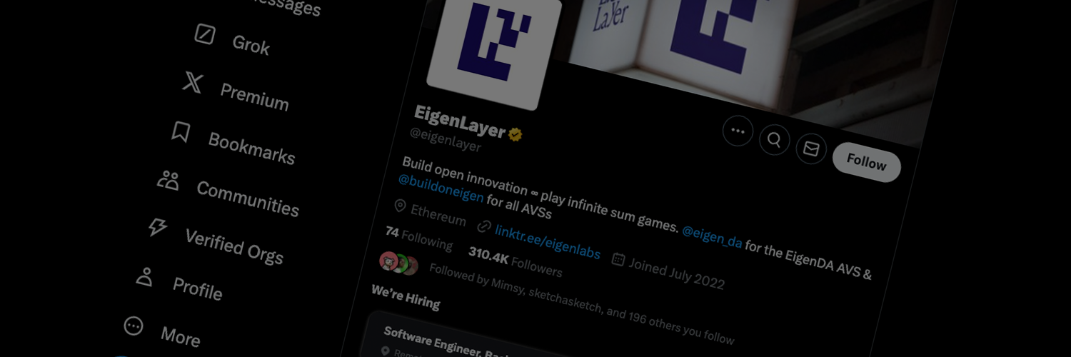 EigenLayer’s X Account Hacked